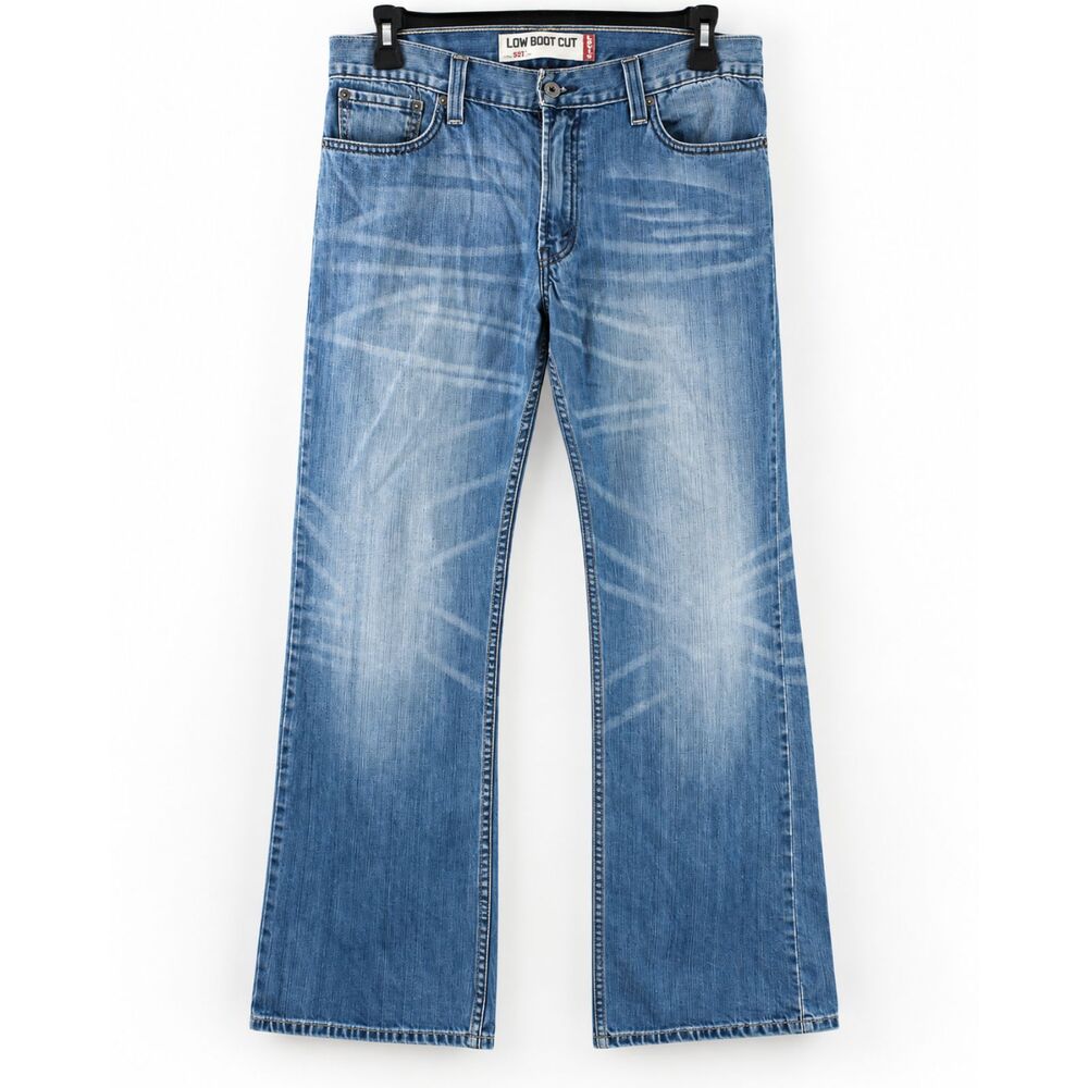 Levi’s 527 Low Bootcut Jeans Men’s 34x30 Medium Wash Relaxed Y2K Denim